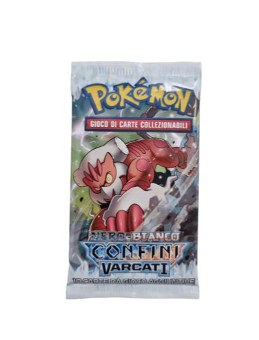 Nero e Bianco Confini Varcati Busta 10 Carte Random Art (IT)