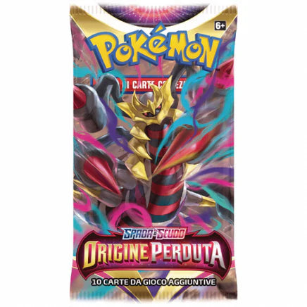 Spada e Scudo Origine Perduta Busta 10 Carte Random Art (IT)